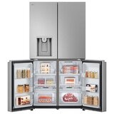 LG 637L French Door Fridge with Ice and Water Stainless Steel GF-L700PL