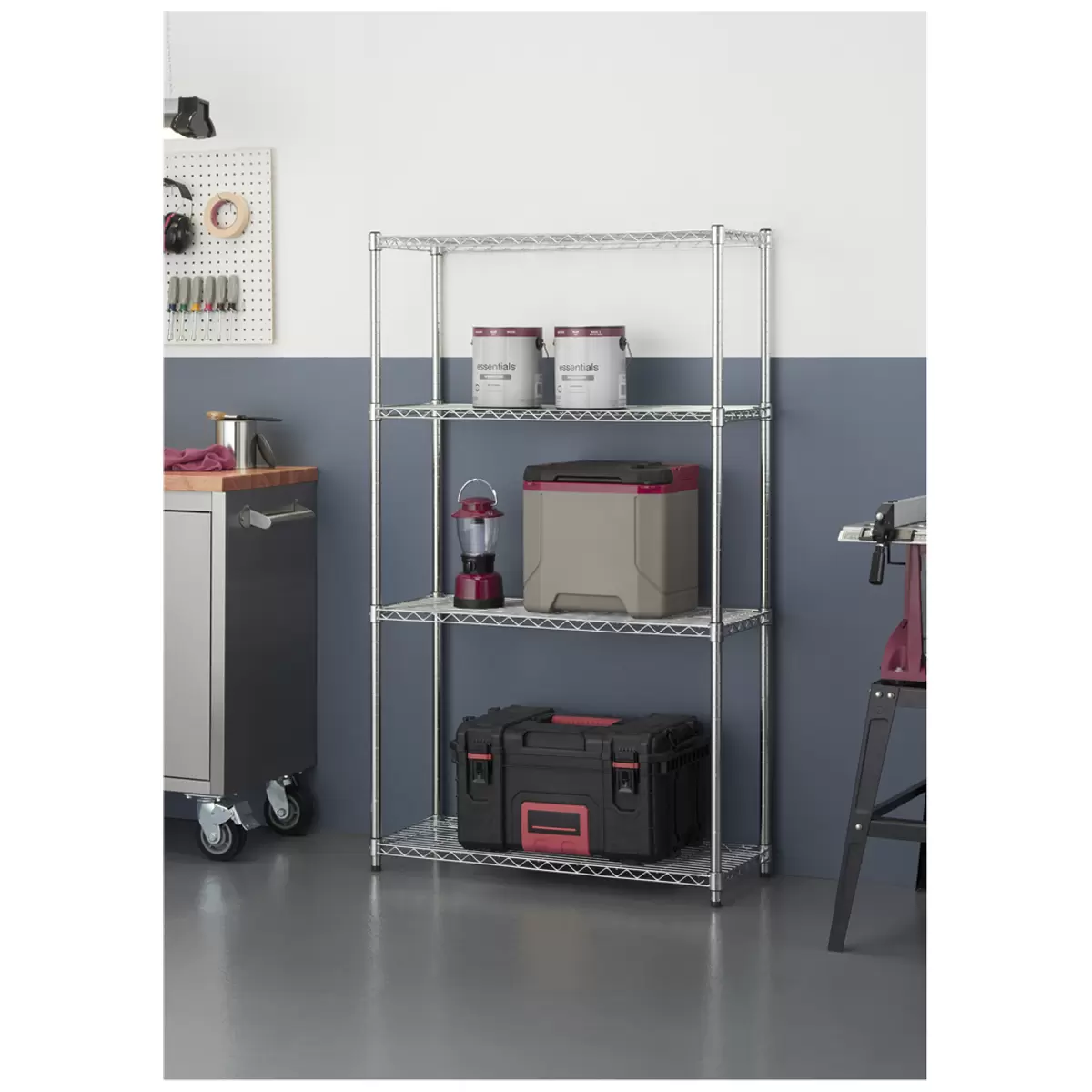 Trinity 4 Tier Storage Rack