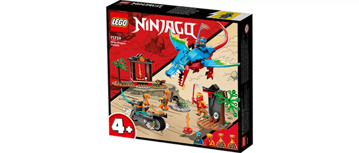 LEGO Ninjago Ninja Dragon Temple 71759