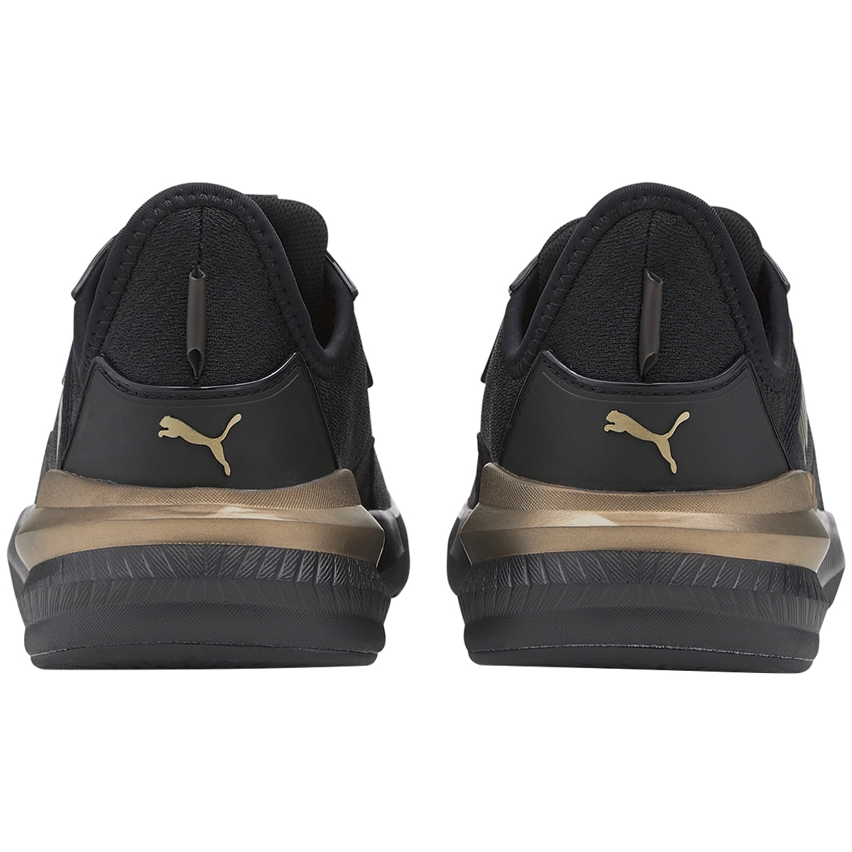 Puma Womens Flyer Runner Shoe - Black Gold