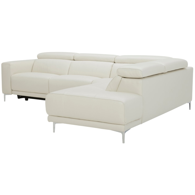 Gilman Creek 3pc Angeline Leather Power Reclining Sectional Costco