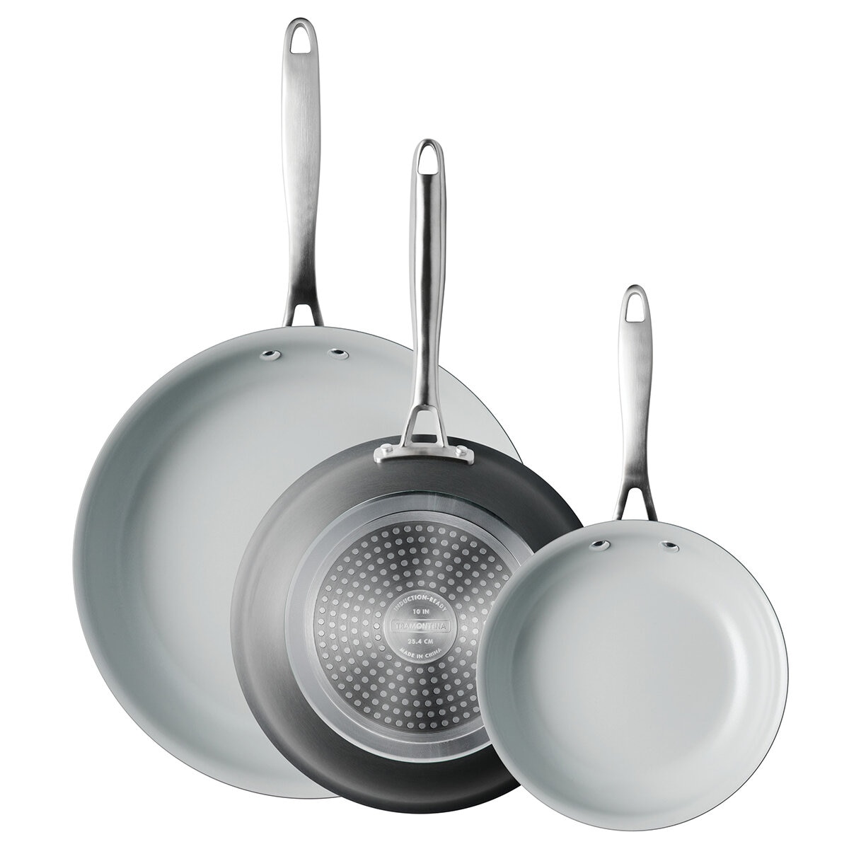 Tramontina Hard Anodised Frypan 3 Piece Set