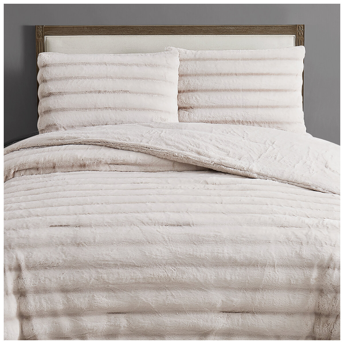 FRYE Channel Comforter 3 Piece Set King Biscuit