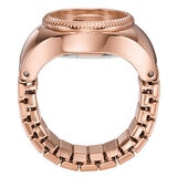 Fossil Watch Ring Rose Gold Tone Women's Watch ES5247