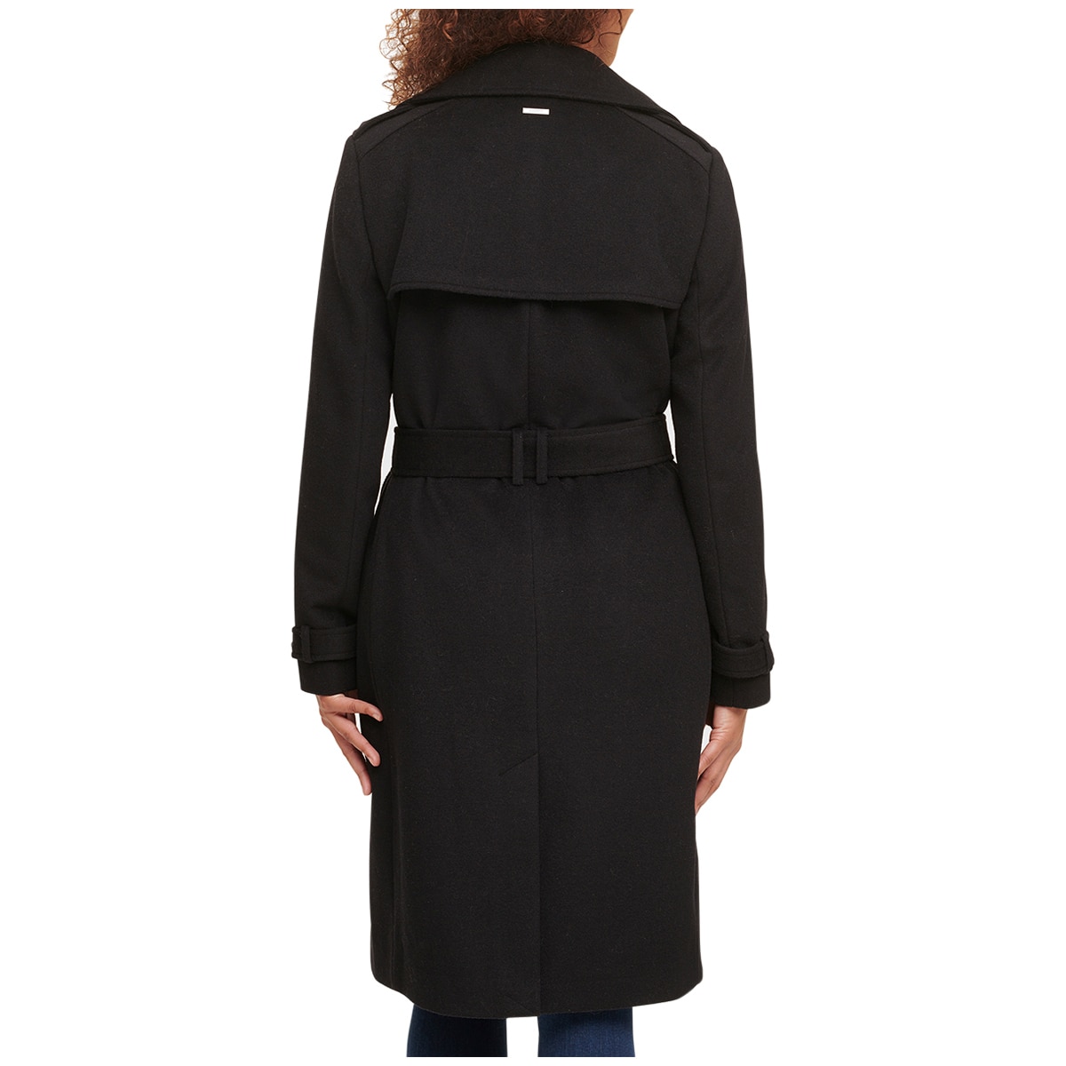 DKNY Wool Coat Black