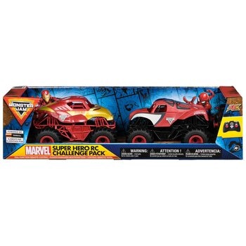 Monster Jam RC 1:24 Racing Rivals Marvel 2 Pack