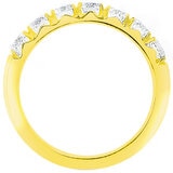 18KT Yellow Gold 1.03ctw Round Diamond Bridal Band