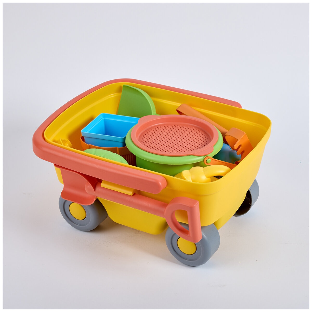 J'Adore Wagon With Sand Toys Set 16 Piece