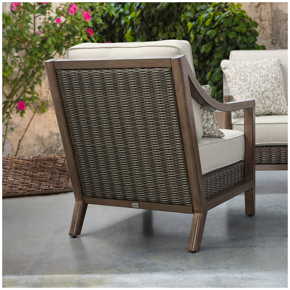 Agio Mitchell 4 Piece Woven Deep Seating Set