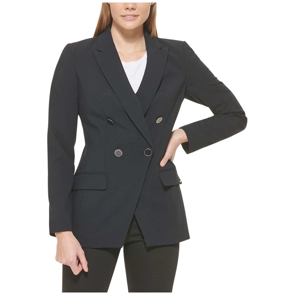 DKNY Women's Blazer Navy