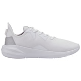 Puma Womens Flyer Runner Shoe - White Metallic Silver