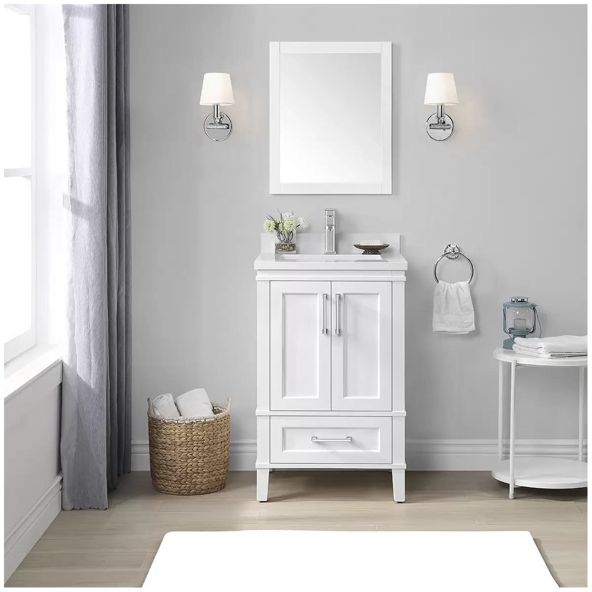 Ove Bath Vanity with Mirror 56cm