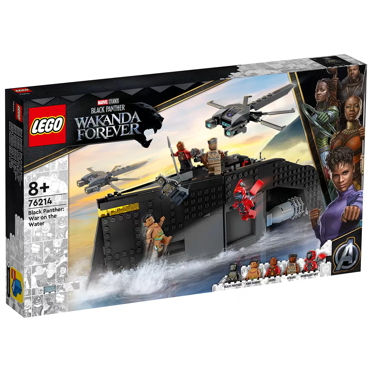 LEGO Marvel Super Heroes Black Panther: War on the Water 76214