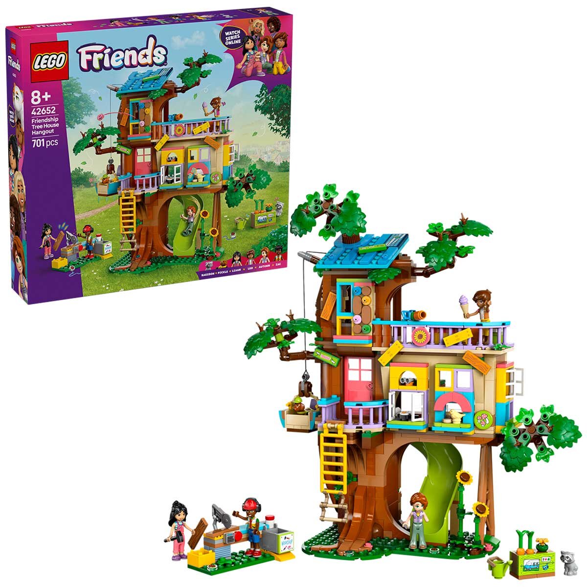 LEGO Friends Friendship Tree House Hangout Building Kit for Pretend Play 42652