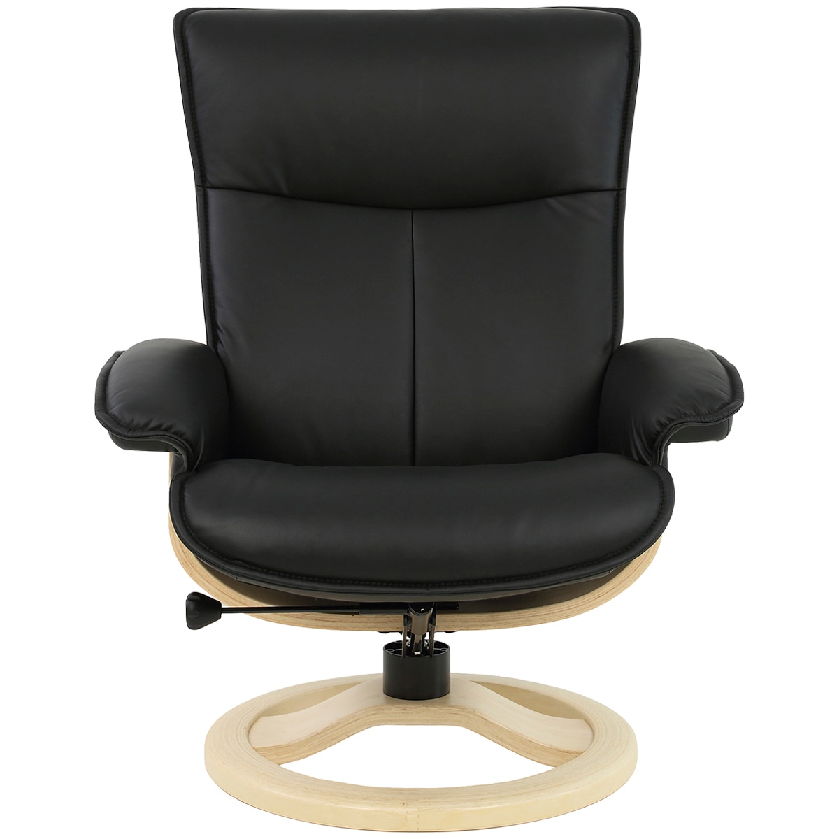 large black recliner