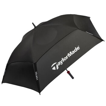 TaylorMade Vortex Vented Golf Umbrella With UPF Sun Protection 157.5cm