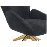 Onex SaSa Swivel Armchair Black