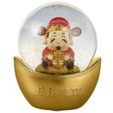 Wealth And Fortune Water Globes 2 Piece