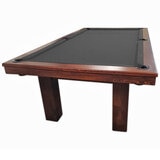 All Table Sports Regent Rise 7ft Pool Table Walnut Wood Charcoal Felt