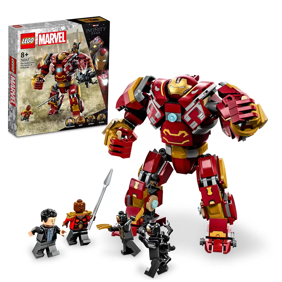 LEGO Marvel Super Heroes The Hulkbuster: The Battle of Wakanda 76247