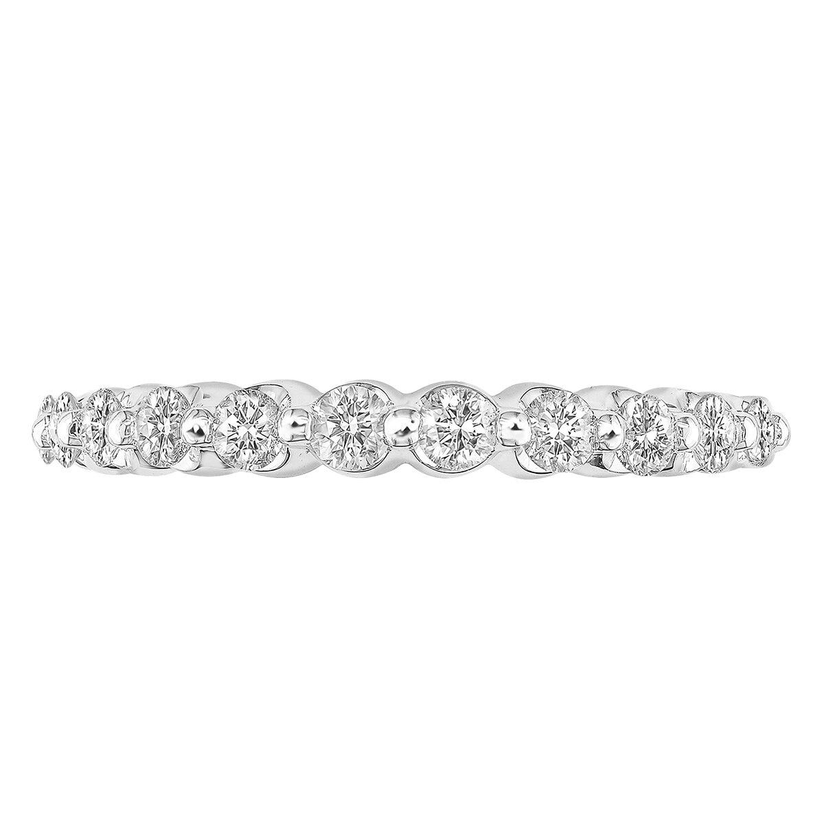 Platinum 0.50ctw Round Diamond Ring