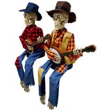 Animated Banjo Skeletons 2 Pack