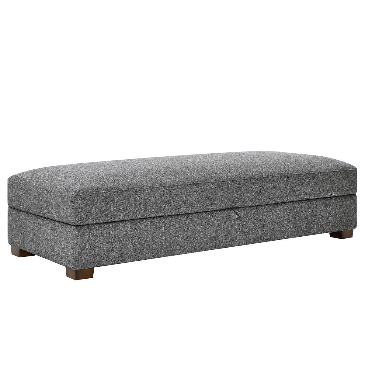 Thomasville Fabric Sofa Chaise With Storage Ottoman 3 Piece