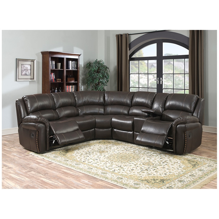 Pulaski Fabric Reclining Sectional | Costco Australia