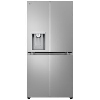LG 508L Slim French Door Fridge With Ice And Water Dispenser Stainless Steel GF-L500PL