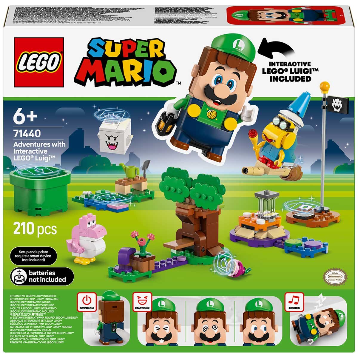 LEGO Super Mario Adventures with Interactive LEGO Luigi 71440