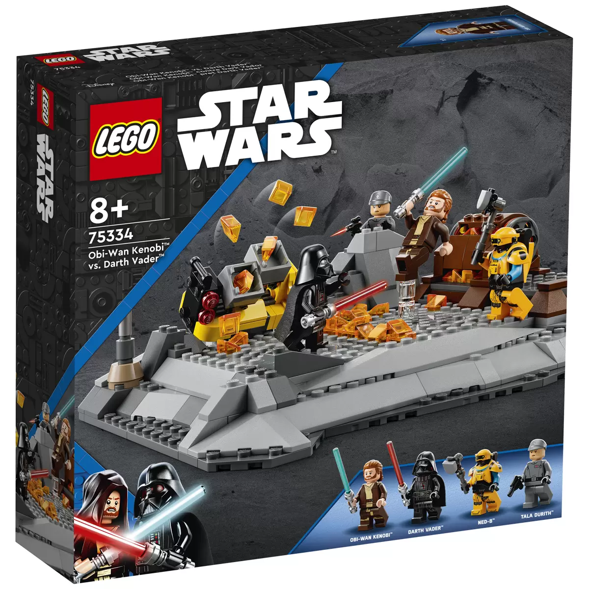 LEGO Star Wars Obi-Wan Kenobi vs. Darth Vader 75334