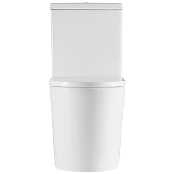 JOMOO Round Back To Wall Ceramic Toilet Suite Rimless