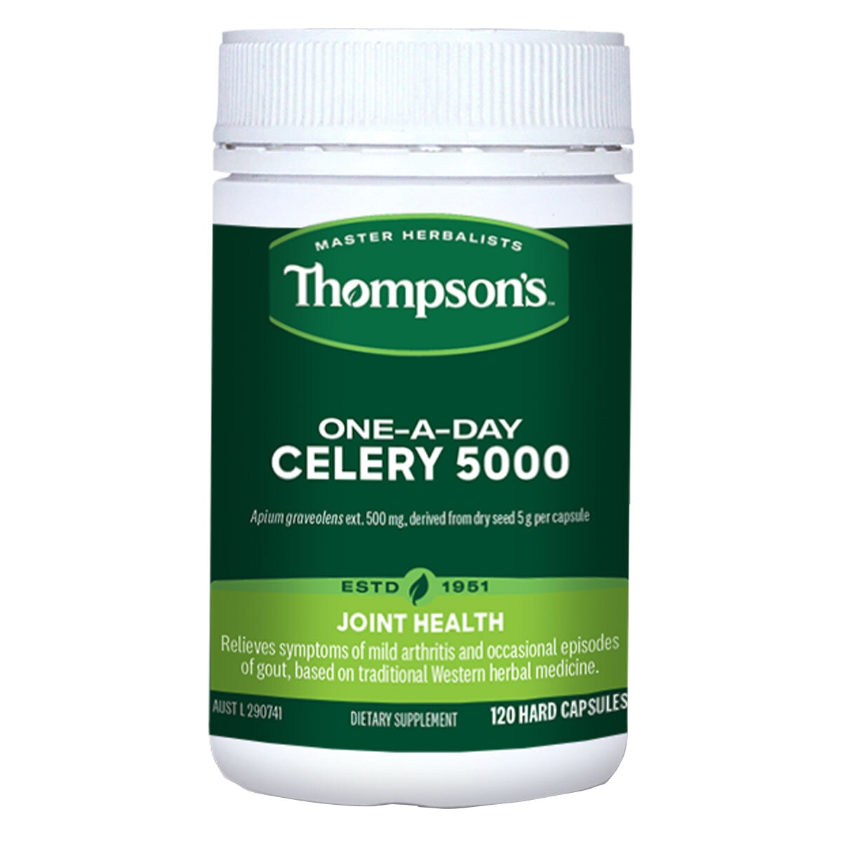Thompson's One-A-Day Celery 5000 120 Capsules Thompson's One-A-Day Celery 5000 120 Capsules