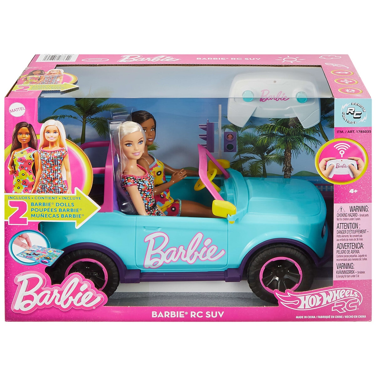 Hot Wheels Barbie SUV RC Vehicle