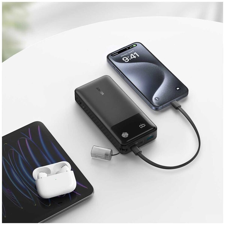 Anker 20K 30W Power Bank Black A1384H11 Anker 20K 30W Power Bank Black A1384H11