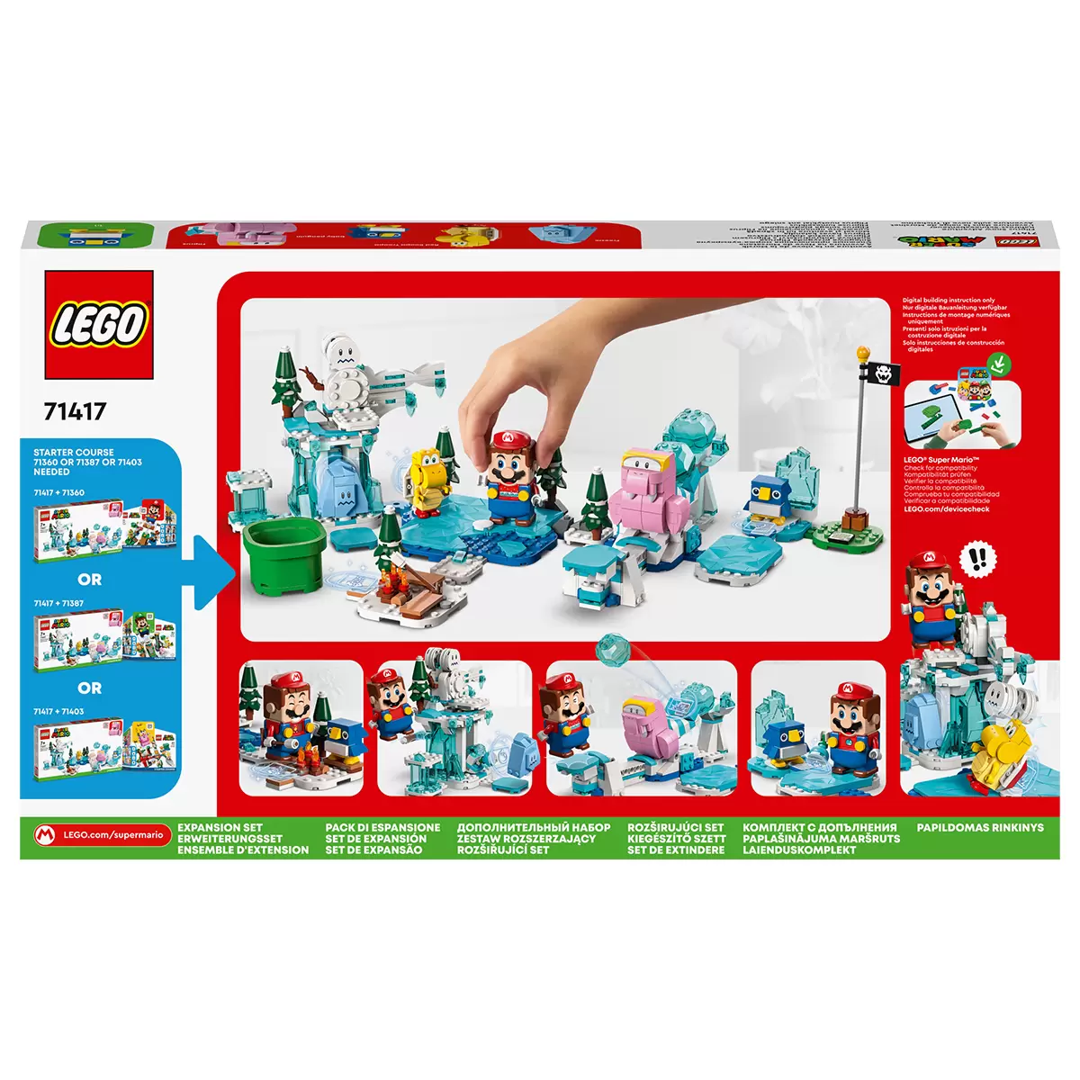 LEGO Super Mario Fliprus Snow Adventure Expansion Set 71417