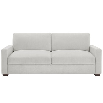 Thomasville Fabric Sofa With Storage Seats