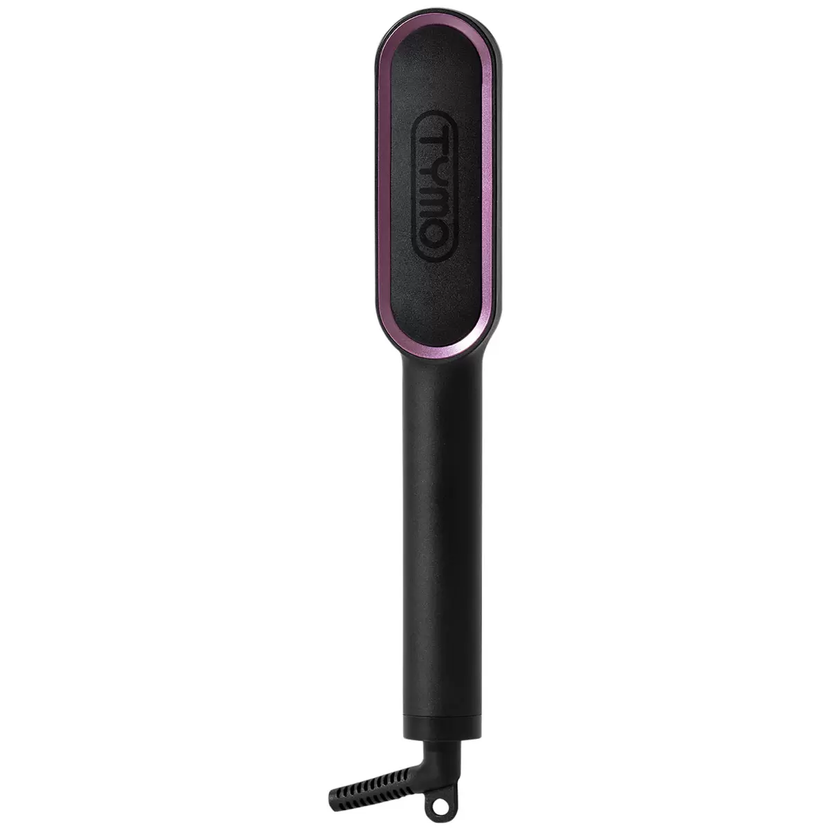 TYMO Ring Hair Straightening Comb Black and Purple HC100