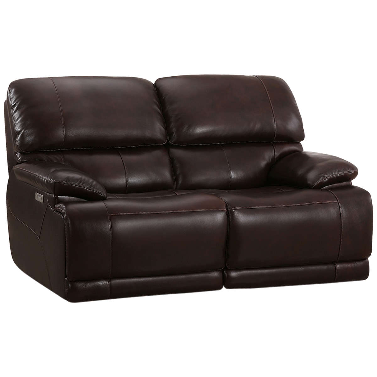 aleena leather power reclining chair