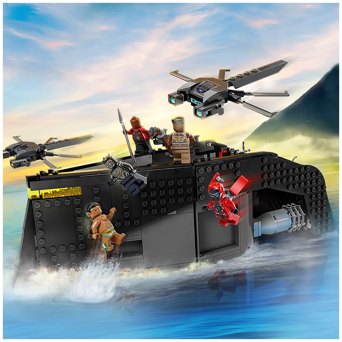 LEGO Marvel Super Heroes Black Panther: War on the Water 76214