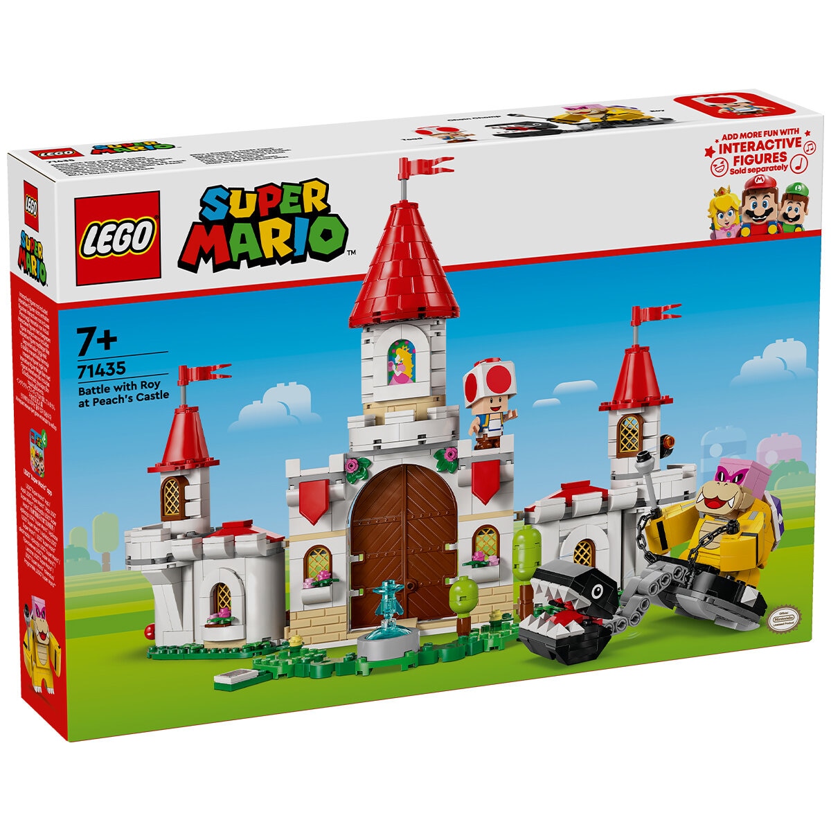 LEGO Super Mario Battle with Roy at Peach’s Castle 71435