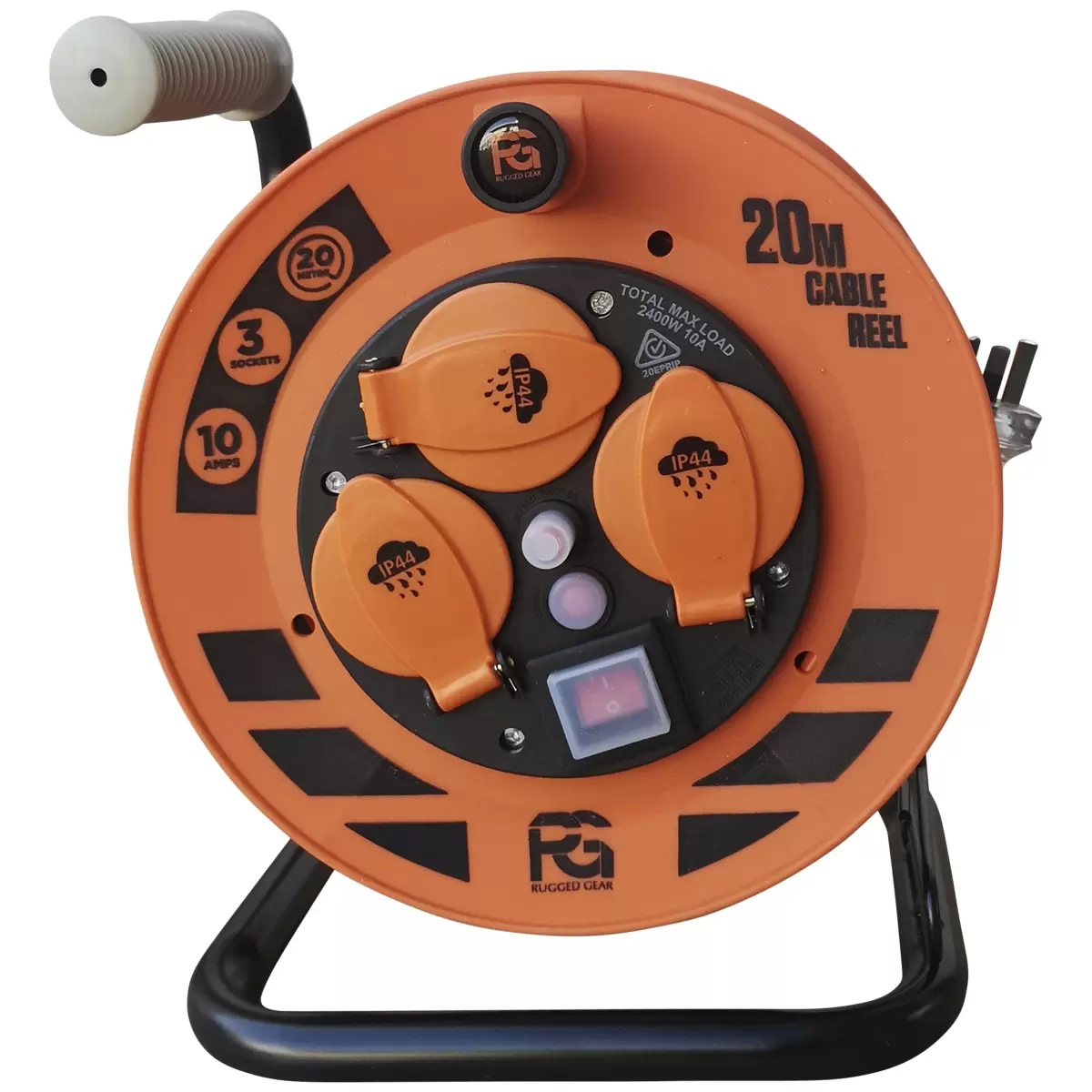 Proglo 20M Heavy Duty Cable Reel