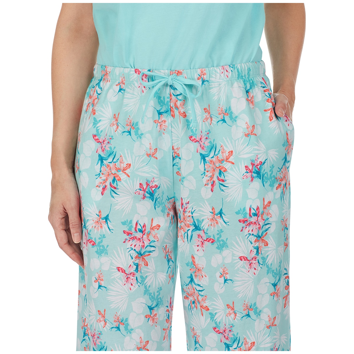 Carole Hochman 4 Piece Pyjama Set - Aqua