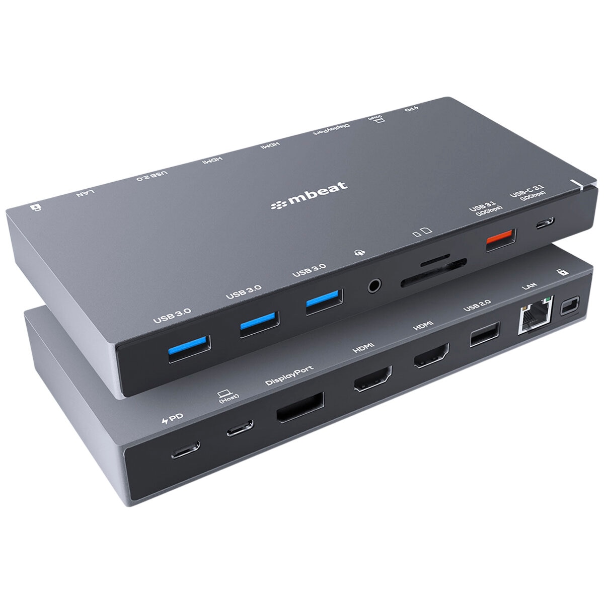 mbeat 15-in-1 4K Triple Display USB-C Dock MB-UCD-X15