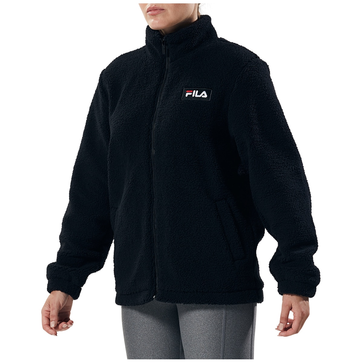 FILA Women s Teddy Jacket Black Costco Australia