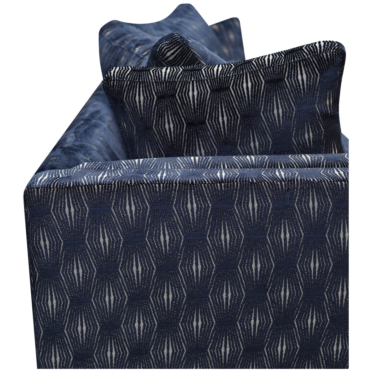 Moran Florence 3 Seater Warwick Fairmont Navy Fabric