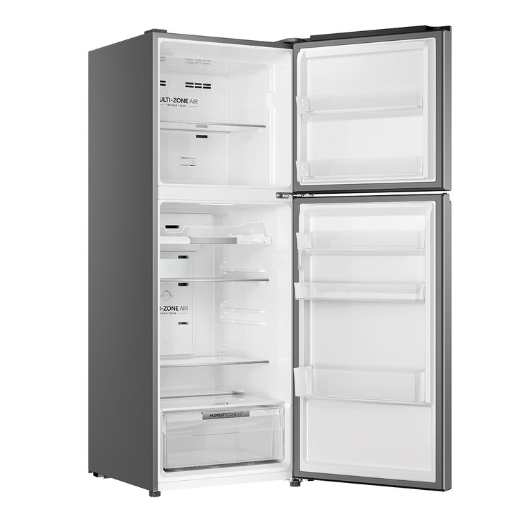Haier 311L 300 Series Refrigerator Top Freezer Satina HRF330TS Haier 311L 300 Series Refrigerator Top Freezer Satina HRF330TS