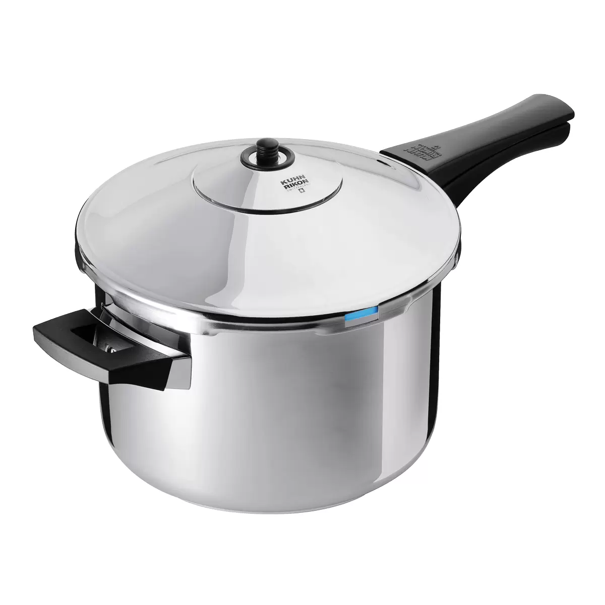 Kuhn Rikon Duramatic Inox Stainless Steel Long Handle Pressure Cooker 7L