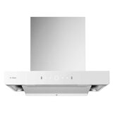 Fotile 60cm White Schott Glass Canopy Rangehood Without Decoration Cover EMG6018-W