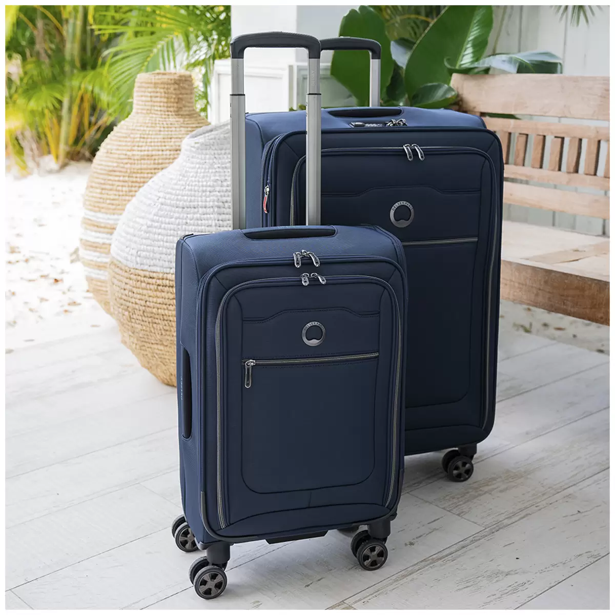 Delsey Softside 2 Piece Luggage Set 